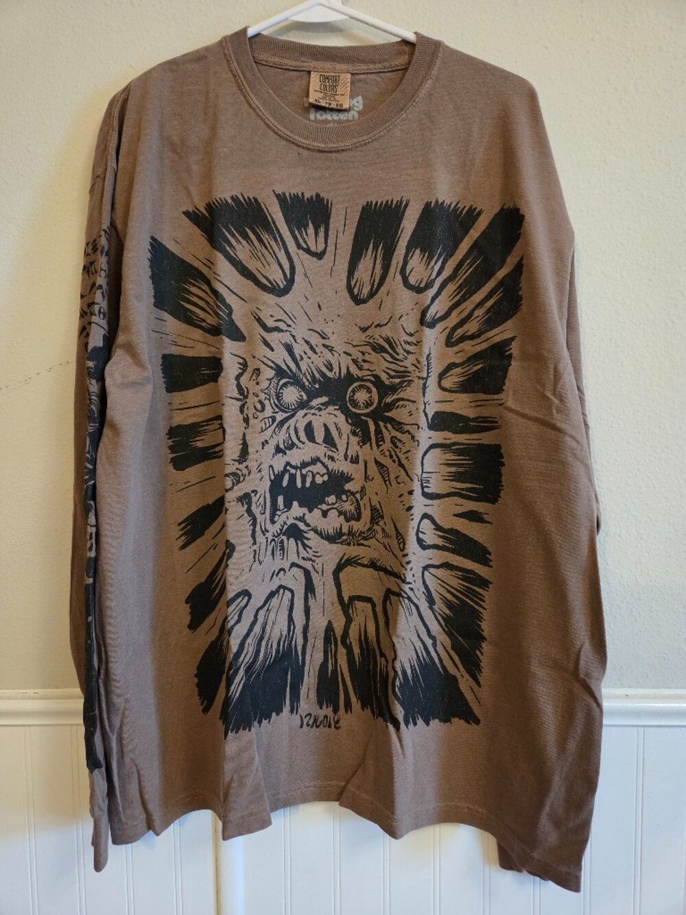 Rucking Fotten Evil Dead Necronomicon Long Sleeve XL